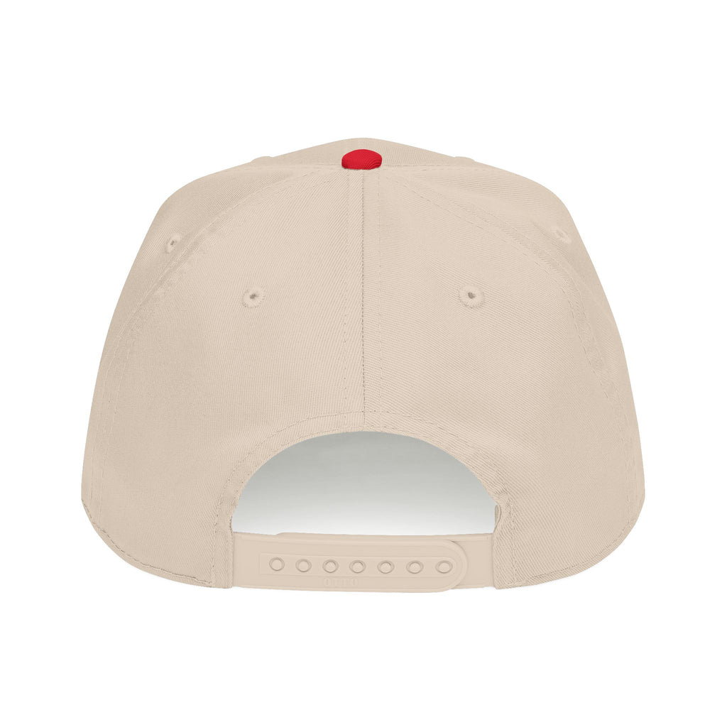 IN THIS ECONOMY (red) Mid Profile Baseball Cap