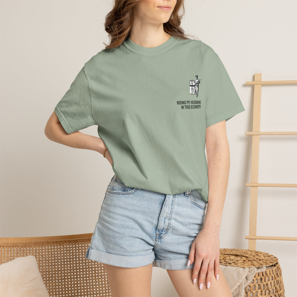IN THIS ECONOMY Unisex Garment-Dyed T-shirt (comfort colors)