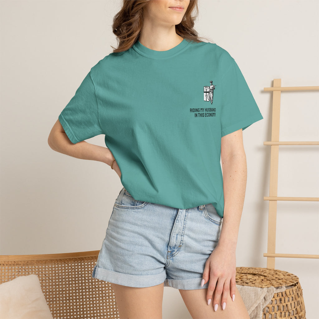 IN THIS ECONOMY Unisex Garment-Dyed T-shirt (comfort colors)