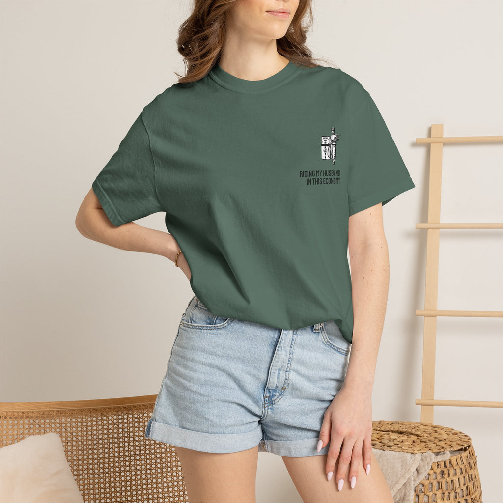 IN THIS ECONOMY Unisex Garment-Dyed T-shirt (comfort colors)